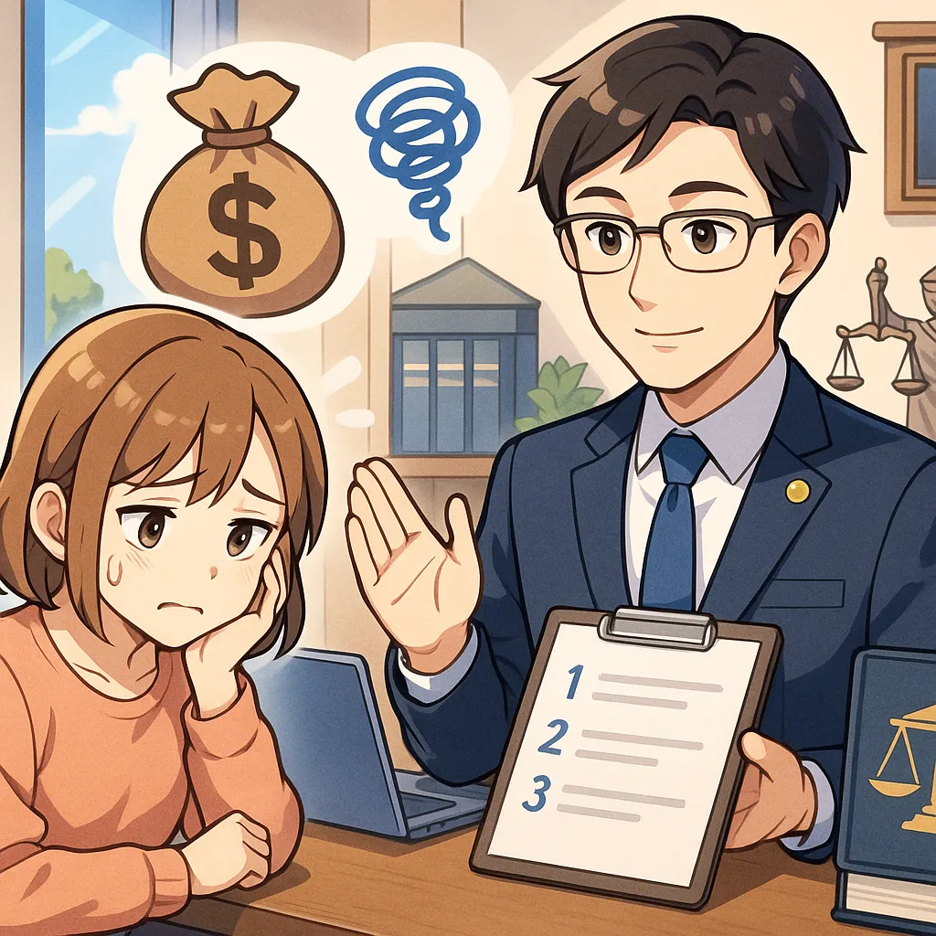 借金と金銭問題を任意整理で楽に：弁護士相談3ステップ